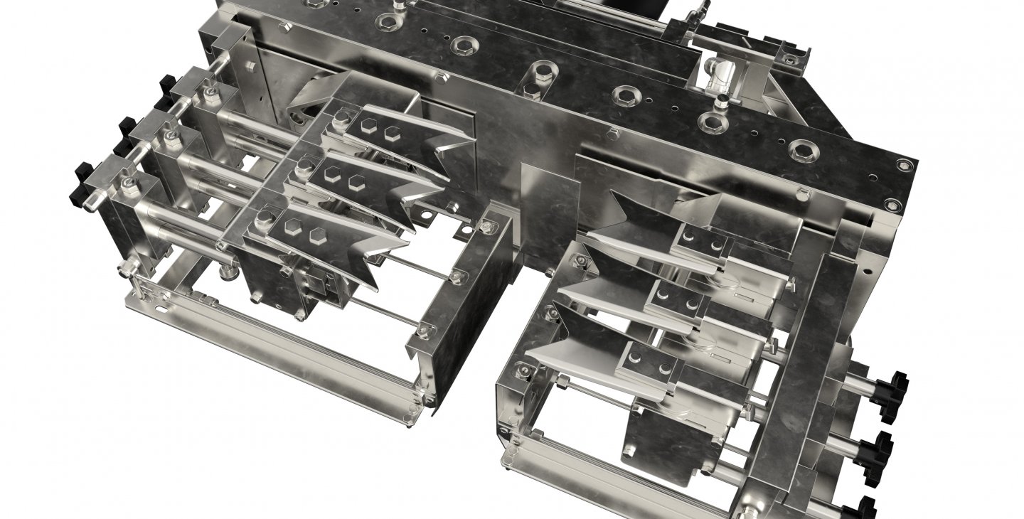 Dual Drive Shear for glass forming machines